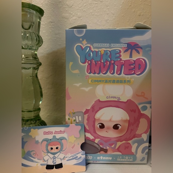 Hidden Woo Accessories - NWT Cimmy You're Invited Series Plush Blind Box-Unopened